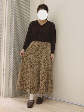 ちひろさん（レディース・154cm）の秋コーディネート