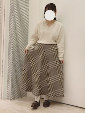 ちひろさん(レディース・154cm)の秋コーディネート