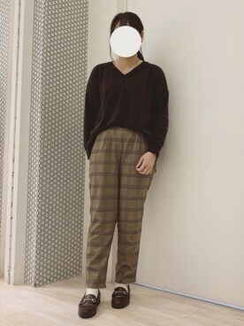ちひろさん（レディース・154cm）の秋コーディネート