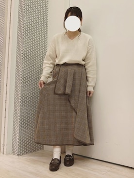 ちひろさん(レディース・154cm)の秋コーディネート