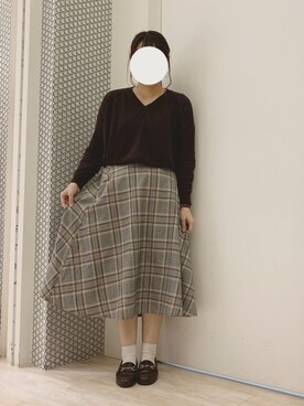 ちひろさん（レディース・154cm）の秋コーディネート