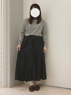 ちひろさん（レディース・154cm）の秋コーディネート