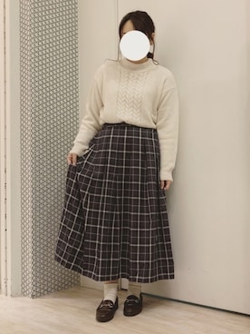 ちひろさん（レディース・154cm）の秋コーディネート