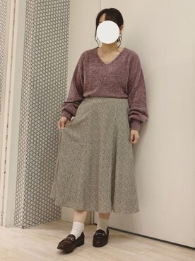 ちひろさん（レディース・154cm）の秋コーディネート