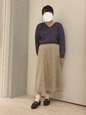 ちひろさん(レディース・154cm)の秋コーディネート