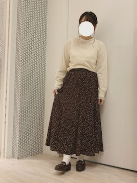 ちひろさん（レディース・154cm）の秋コーディネート