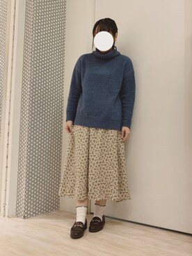 ちひろさん(レディース・154cm)の秋コーディネート