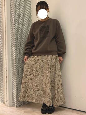 ちひろさん（レディース・154cm）の冬コーディネート