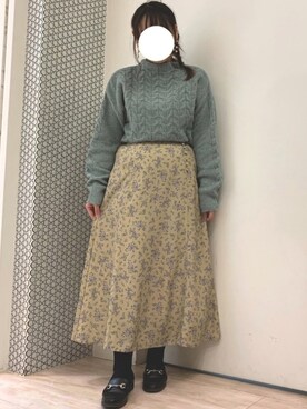 ちひろさん（レディース・154cm）の冬コーディネート