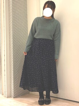ちひろさん（レディース・154cm）の冬コーディネート