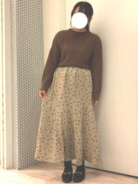 ちひろさん（レディース・154cm）の冬コーディネート