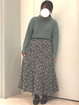 ちひろさん（レディース・154cm）の冬コーディネート