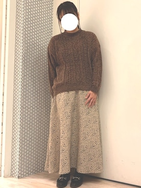 ちひろさん（レディース・154cm）の冬コーディネート