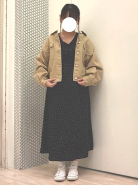 「ELENCARE DUE」｜「アイテム（その他）」を使った、ちひろさん（レディース・154cm）の春コーディネート