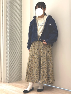 「ELENCARE DUE」｜「アイテム（その他）」を使った、ちひろさん（レディース・154cm）の春コーディネート