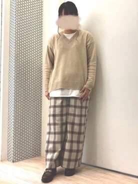 ちひろさん（レディース・154cm）の春コーディネート