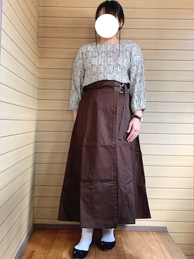 ちひろさん(レディース・154cm)の春コーディネート