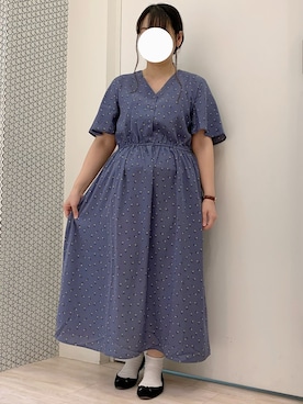 「Sugar spoon（シュガースプーン）のアイテム」を使った、ちひろさん（レディース・154cm）の春コーディネート