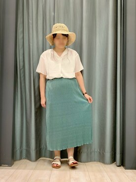 ちひろさん（レディース・154cm）の夏コーディネート