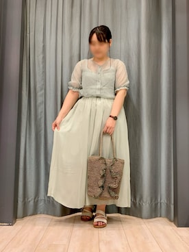 ちひろさん(レディース・154cm)の夏コーディネート