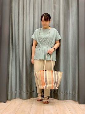 ちひろさん（レディース・154cm）の夏コーディネート