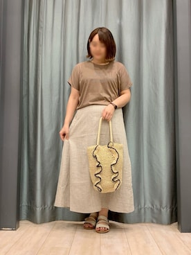 ちひろさん（レディース・154cm）の夏コーディネート