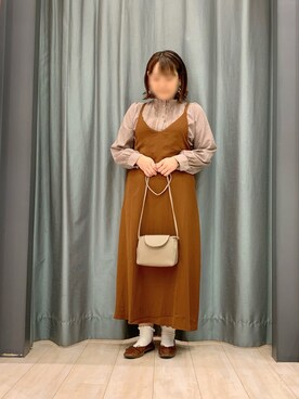 「ELENCARE DUE」｜「アイテム（ワンピース/ドレス）」を使った、ちひろさん（レディース・154cm）の夏コーディネート