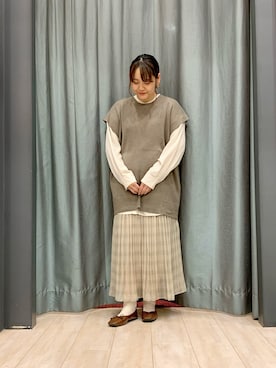 ちひろさん（レディース・154cm）の秋コーディネート