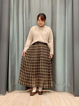 ちひろさん（レディース・154cm）の秋コーディネート