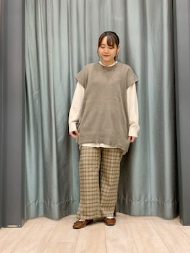 ちひろさん（レディース・154cm）の秋コーディネート