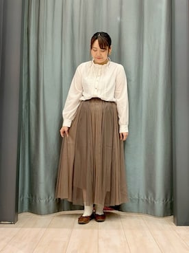 ちひろさん(レディース・154cm)の秋コーディネート