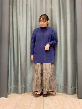 ちひろさん（レディース・154cm）の秋コーディネート