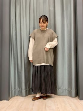 ちひろさん（レディース・154cm）の秋コーディネート