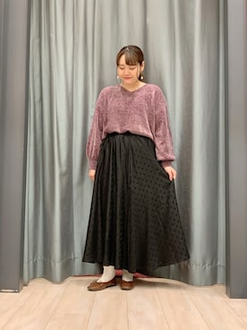 「furryrate」｜ちひろさん（レディース・154cm）の秋コーディネート
