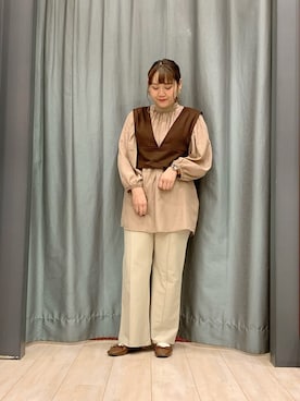 ちひろさん（レディース・154cm）の秋コーディネート