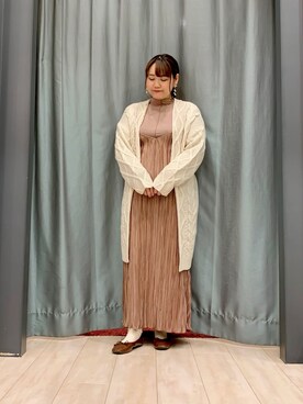 ちひろさん（レディース・154cm）の秋コーディネート