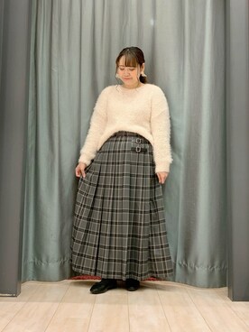 「furryrate」｜ちひろさん（レディース・154cm）の秋コーディネート
