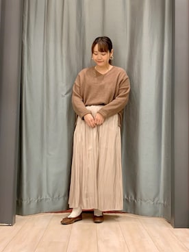 「furryrate」｜ちひろさん（レディース・154cm）の秋コーディネート