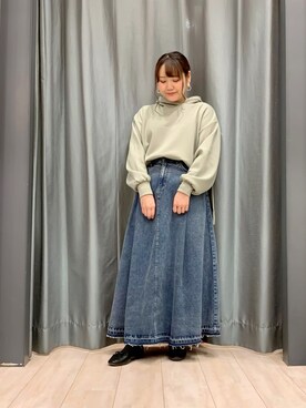 ちひろさん(レディース・154cm)の冬コーディネート