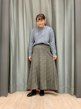 ちひろさん(レディース・154cm)の冬コーディネート