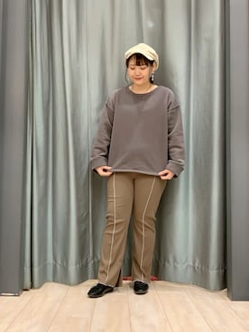 ちひろさん（レディース・154cm）の冬コーディネート