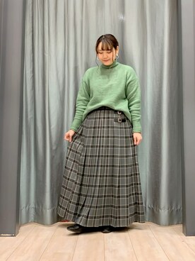 ちひろさん（レディース・154cm）の冬コーディネート