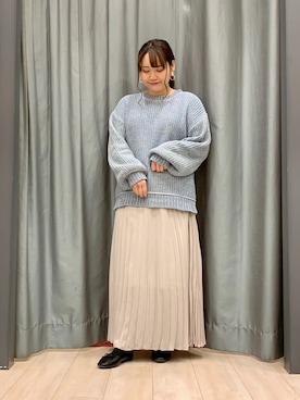 ちひろさん(レディース・154cm)の冬コーディネート