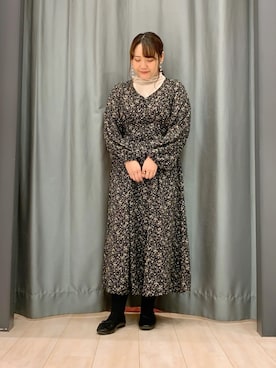 ちひろさん（レディース・154cm）の冬コーディネート