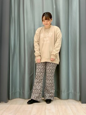 「ELENCARE DUE（エレンカーレデュエ）のアイテム」を使った、ちひろさん（レディース・154cm）の冬コーディネート