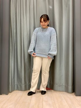 ちひろさん(レディース・154cm)の冬コーディネート
