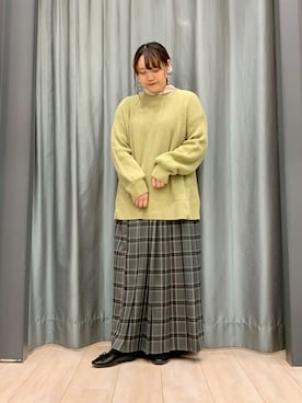 ちひろさん（レディース・154cm）の冬コーディネート