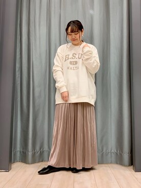 ちひろさん（レディース・154cm）の冬コーディネート