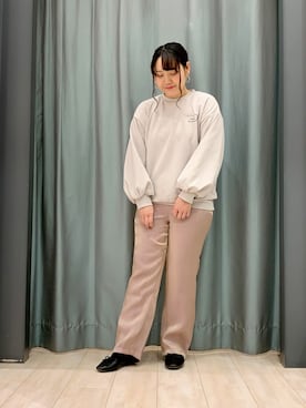 「RAY CASSIN FAVORI（レイカズンフェバリ）のアイテム」を使った、ちひろさん（レディース・154cm）の冬コーディネート