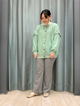 「3way」｜ちひろさん（レディース・154cm）の冬コーディネート